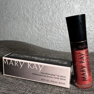 Mary Kay FANCY NANCY Nourishine Plus Lip Gloss ~ New in Box 047935 .15 Oz